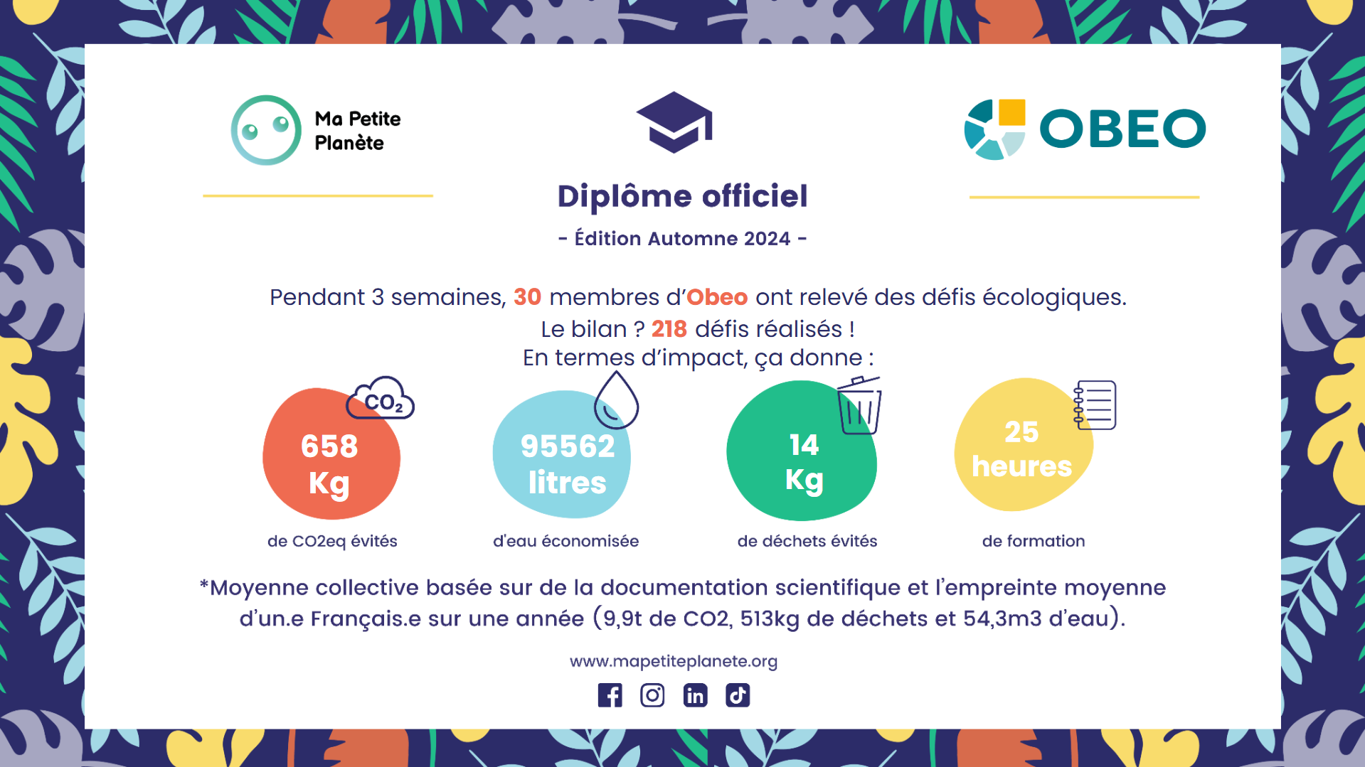 Bilan Obeo MPP