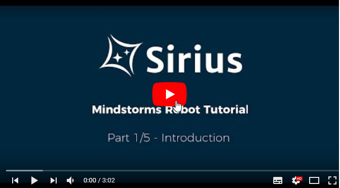 Video of the Mindstorms tutorial introduction