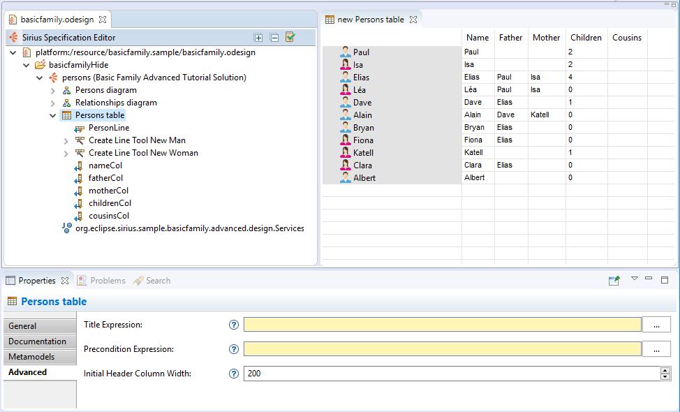 A small glimpse of EclipseCon EU (1/4): One more step in Sirius tables customization!